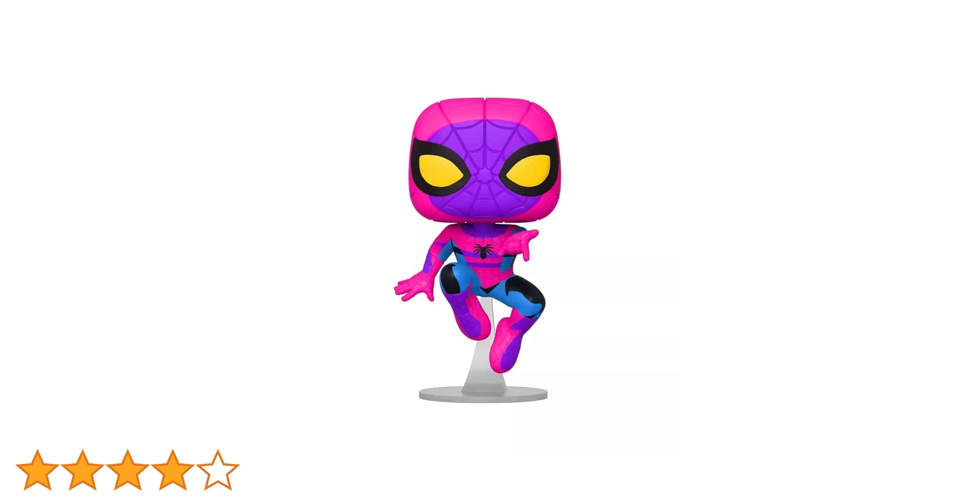 funko pop スパイダーマン black light 復刻版 Funko Pop! Marvel: Blacklight Spider-Man Vinyl Figure
